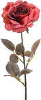 Kunstbloem rose zoe fuchsia, 68 cm