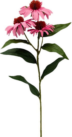Kunstbloem rudbeckia roze, 62 cm