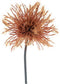 Kunstbloem sedum flocked brown, 48 cm
