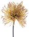 Kunstbloem sedum flocked yellow, 48 cm