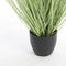 Kunstgras/grasplant kunstplant groen in pot H50 x D40 cm - Kunstplanten/nepplanten