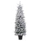 Kunstkerstboom - 249 Takken - 120 Warmwitte LED-Lampjes -150 cm