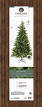 Kunstkerstboom Allison Pine - Groen - PE en PVC naalden - Scharniersysteem - D.127cm - H.210cm