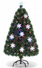 Kunstkerstboom met LED-verlichting - CM20528DE - 125 takken - 240 V - 101 - 120 cm - Groen