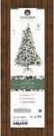 Kunstkerstboom met sneeuw 210cm