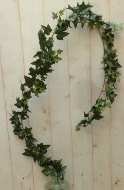 Kunstklimop hedera donkergroen 150 cm