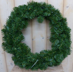 Kunstkrans groen diameter 30 cm