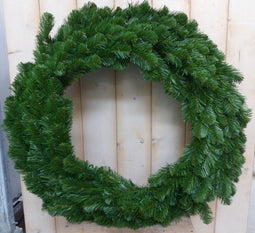 Kunstkrans groen diameter 75 cm