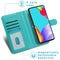 Kunstlederen Portemonnee voor de Samsung Galaxy A52(s) (5G/4G) - Turquoise
