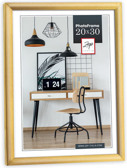 Kunstof Fotolijst New Easy Goud 20x30cm KG4