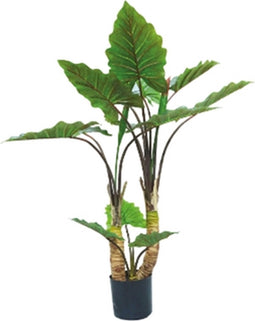 Kunstplant Alocasia Dubbel 120 cm