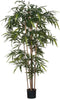 Kunstplant Bamboe Groen - H 180cm - Kunststof pot - Mica Decorations