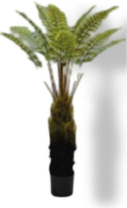 Kunstplant Boomvaren op stam 150 cm