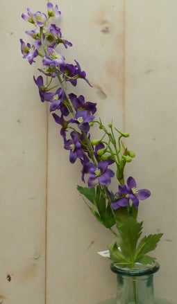Kunstridderspoor delphinium groot op steker paars