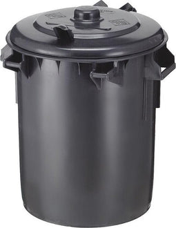 Kunststof afvalemmer 70 liter grijs