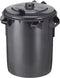 Kunststof afvalemmer 70 liter grijs