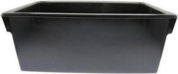 Kunststof bak - 25 liter – Zwart
