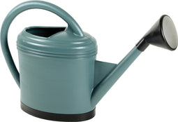 Kunststof gieter groen met verstevigde bodem en plastic broeskop 12 liter - Gieters voor buiten