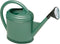 Kunststof gieter groen met verstevigde bodem en plastic broeskop 12 liter - Gieters voor buiten