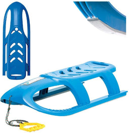 Kunststof Slee Bullet 102.5x40x23 cm Blauw