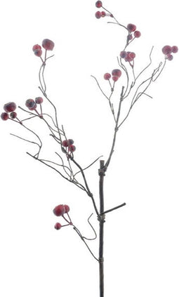 Kunsttak crab apple red, 86 cm