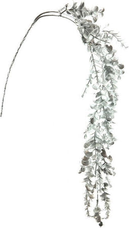 Kunsttak eucalyptus hanging silver, 97 cm
