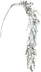 Kunsttak eucalyptus hanging silver, 97 cm
