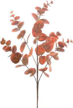 Kunsttak eucalyptus monica orange, 63 cm