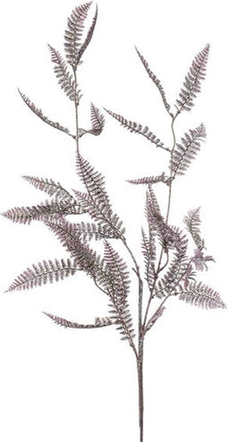 Kunsttak fern purple, 95 cm