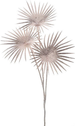 Kunsttak fountain palm spray metallic copper 74 cm