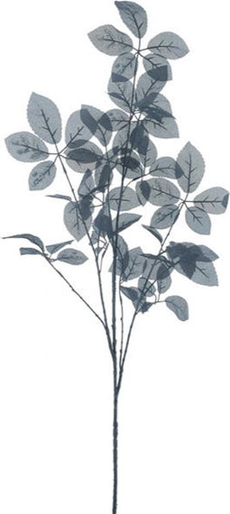 Kunsttak leaf hakan black, 128 cm