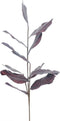 Kunsttak magnolia leaf red, 99 cm
