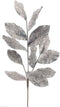 Kunsttak magnolia leaf silver, 99 cm