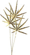 Kunsttak maple leaf spray gold 67 cm