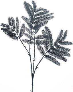 Kunsttak mimosa black, 63 cm