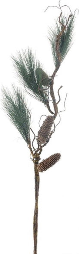 Kunsttak needle pine with cones tirol green, 115 cm