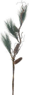 Kunsttak needle pine with cones tirol green, 115 cm