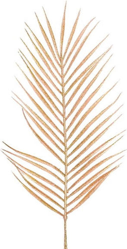 Kunsttak palm leaf peach, 70 cm