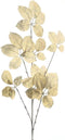 Kunsttak prunus leaf gold, 94 cm