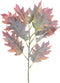 Kunsttak rock maple leaf burgundy, 70 cm