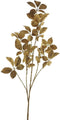Kunsttak rose leaf spray oslo gold 120 cm