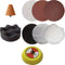 Kunzer 7MPMZ09 Accessoireset polijstkussen/polijstschijf 75 mm