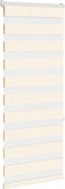 vidaXL - Zebra - rolgordijn - 65x150 - cm - stofbreedte - 60,9 - cm - marmerbeige