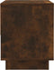 vidaXL - Nachtkastjes - 2 - st - 45x34x44 - cm - bewerkt - hout - gerookt - eikenkleurig