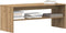 vidaXL - Tv-meubel - 100x40x40 - cm - bewerkt - hout - artisanaal - eikenkleurig