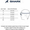 SHARK Oxo Rydger Mat Antraciet Blauw Zwart ABK Systeemhelm - Maat M - Helm