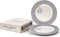 Laura Ashley Heritage Collectables Borden set van 4 - Dinerborden - Ø 26cm - Midnight Pinstripe