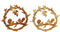 Kurt s adler - 5.1 inch Wreath W/ Squirrel Orna X 2 5x5x10 cm ker...
