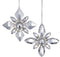 Kurt s adler - 5.3 inch Silver Jewel Snowflake Orn 2/As 12,954x1,...