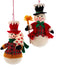 Kurt s adler - 7.25 inch Fabric Plaid Snowman Orn 2/A 19,05x10,16...